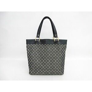 Louis Vuitton Monogram Bag Tote Black Lucille Noir Leather